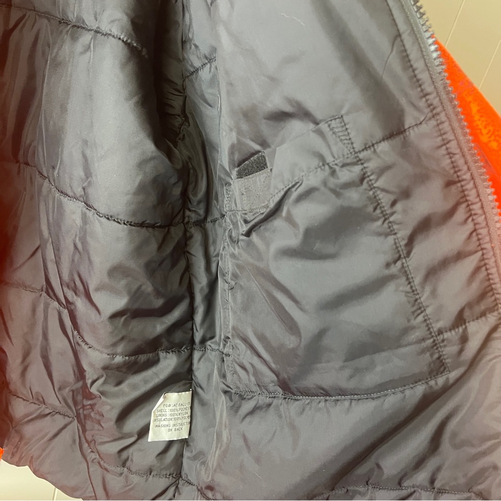 Hunter Hide Orange Camouflage Jacket - Picture 7 of 13